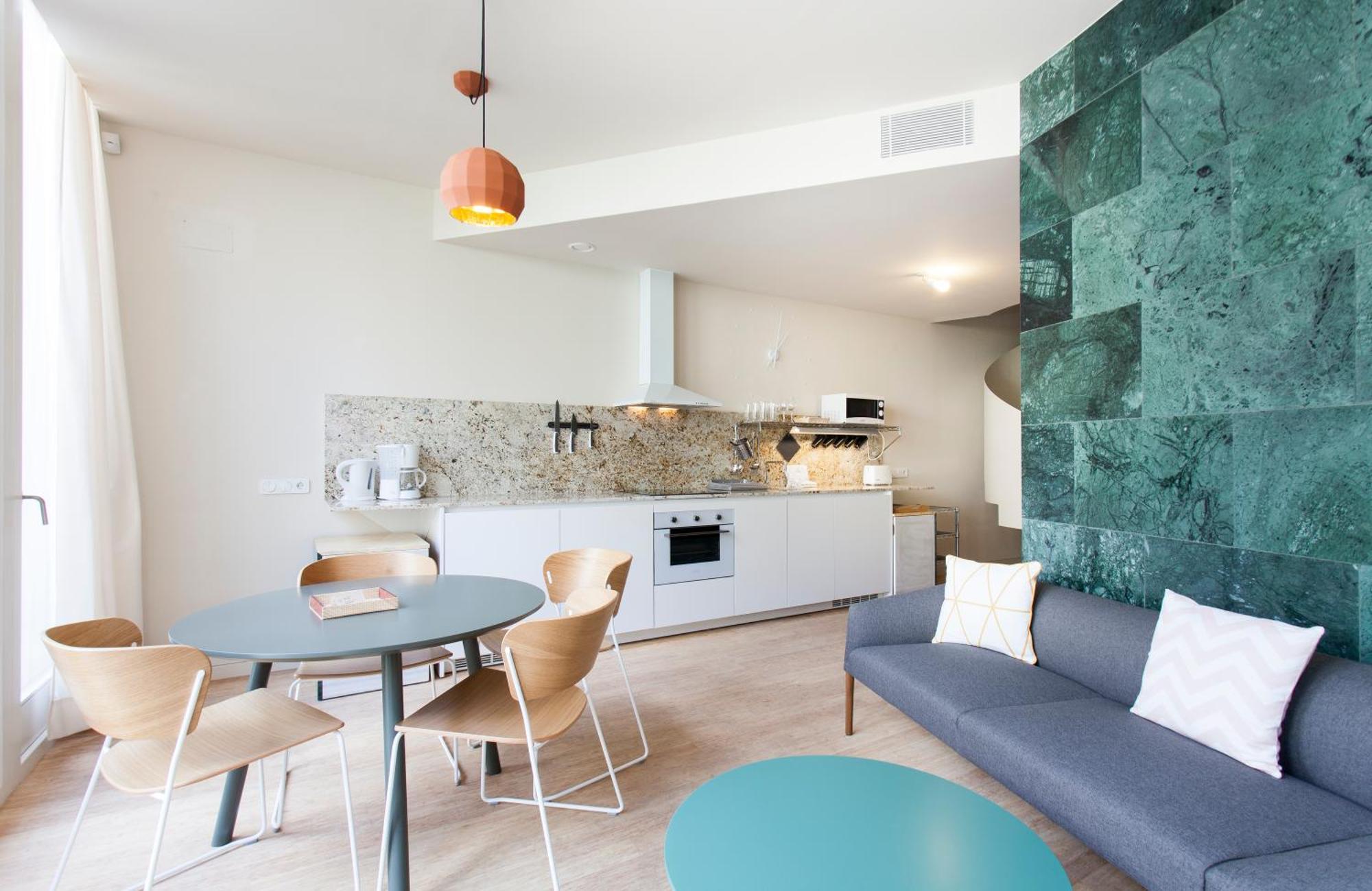 Aspasios City Oasis Apartments Barcelona Rom bilde